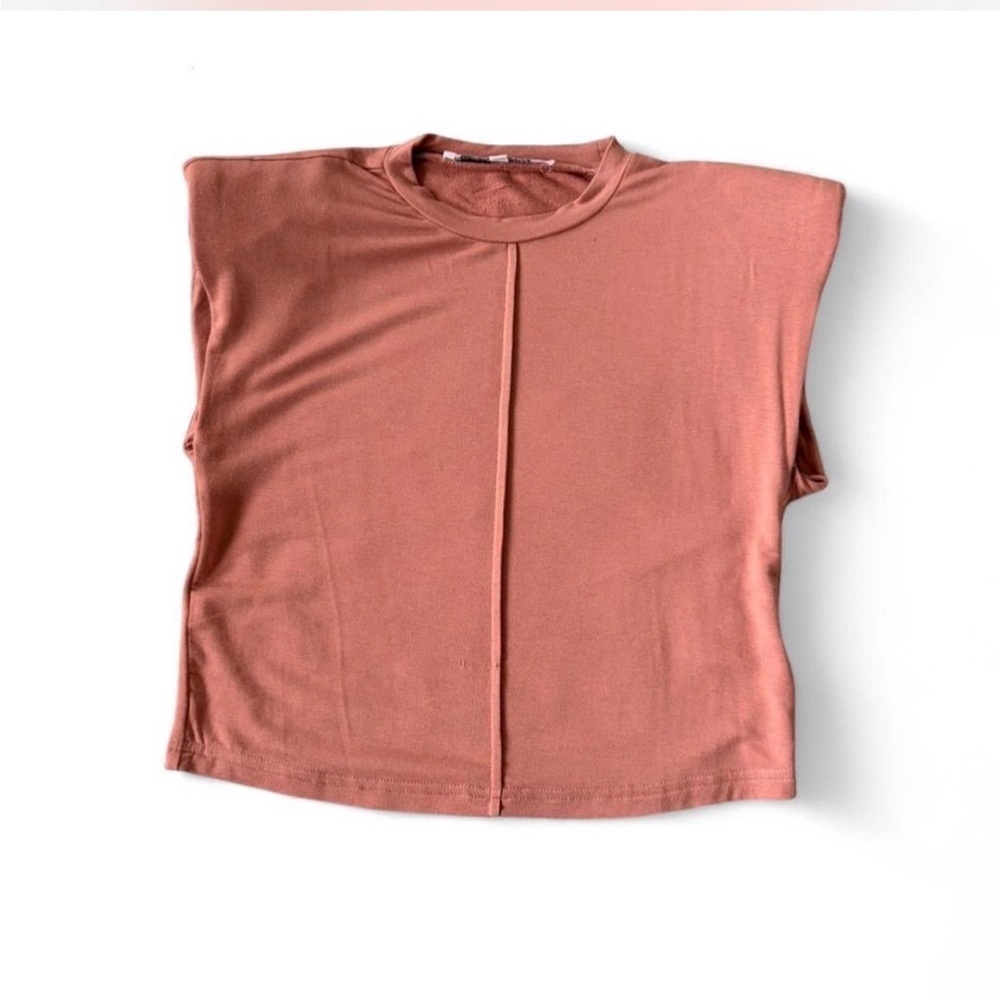Walter Baker Dusty Rose Short Sleeve Tee